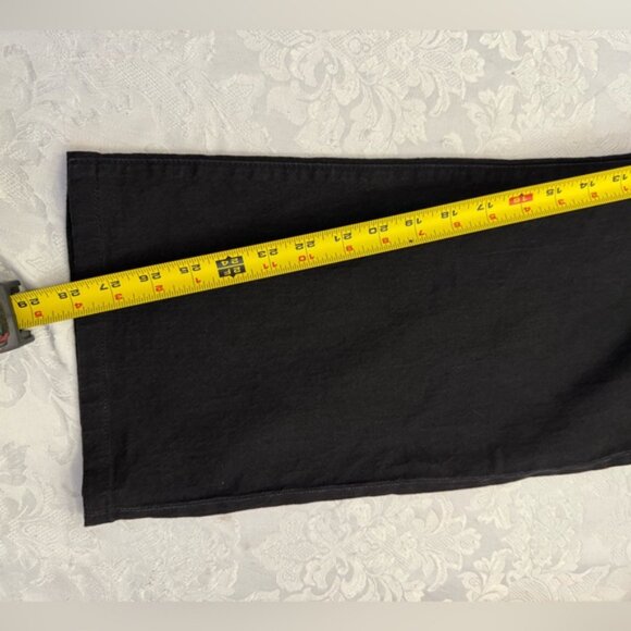 Kut From The Kloth Size‎ 10 High Rise Sienna Wide Leg Black Jeans Stretch - Picture 8 of 8